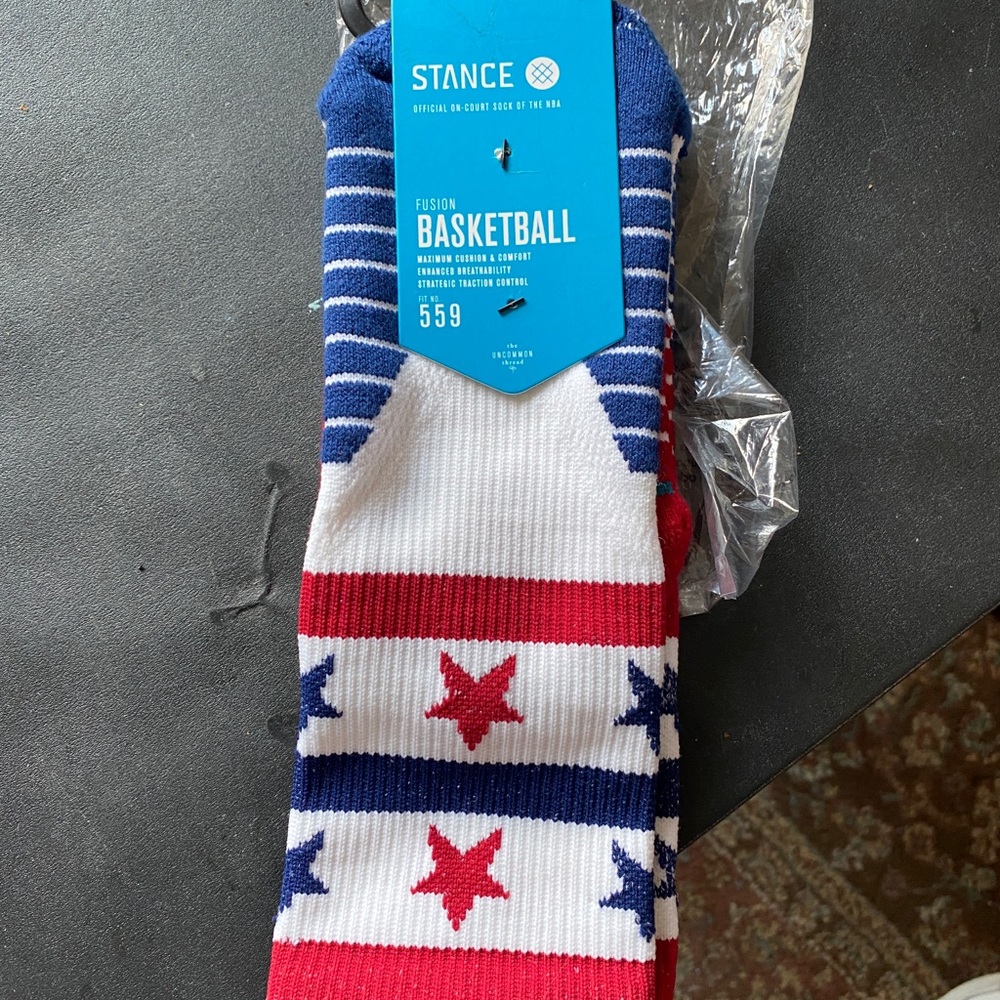 New Stars and Stripes socks Size M 6-10